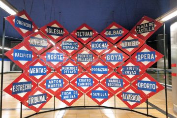 zastávky metra v Madride