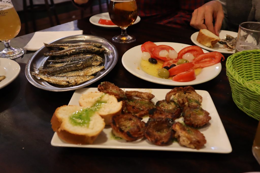 tapas v Zaragoze