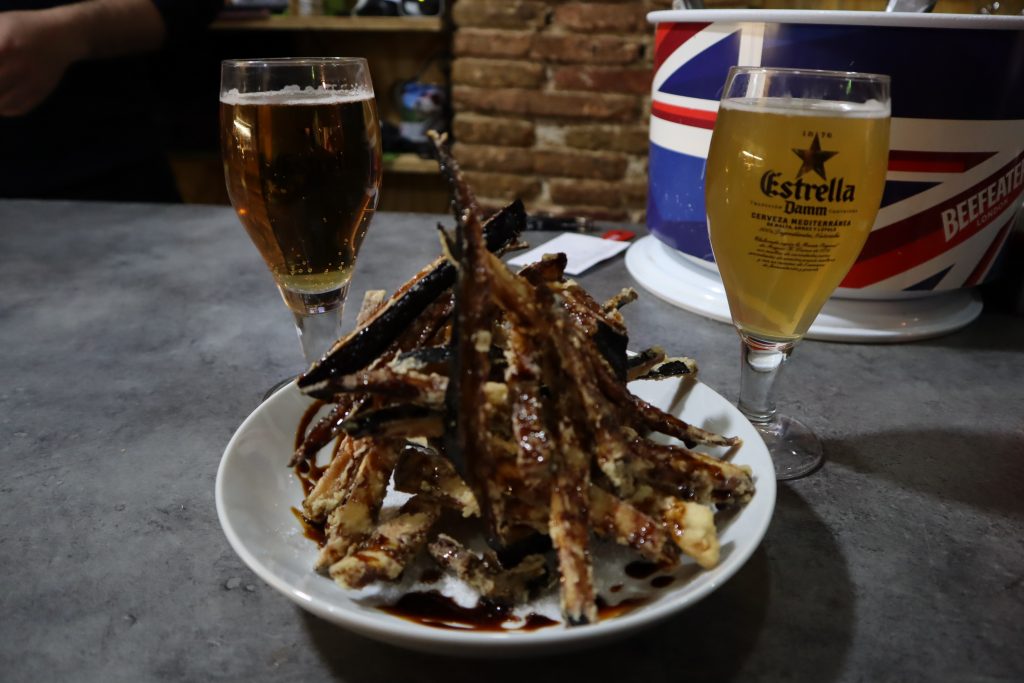 tapas v Zaragoze