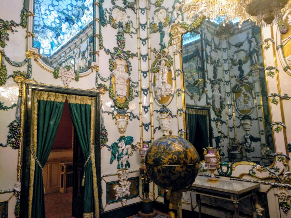 interiéry kráľovského paláca