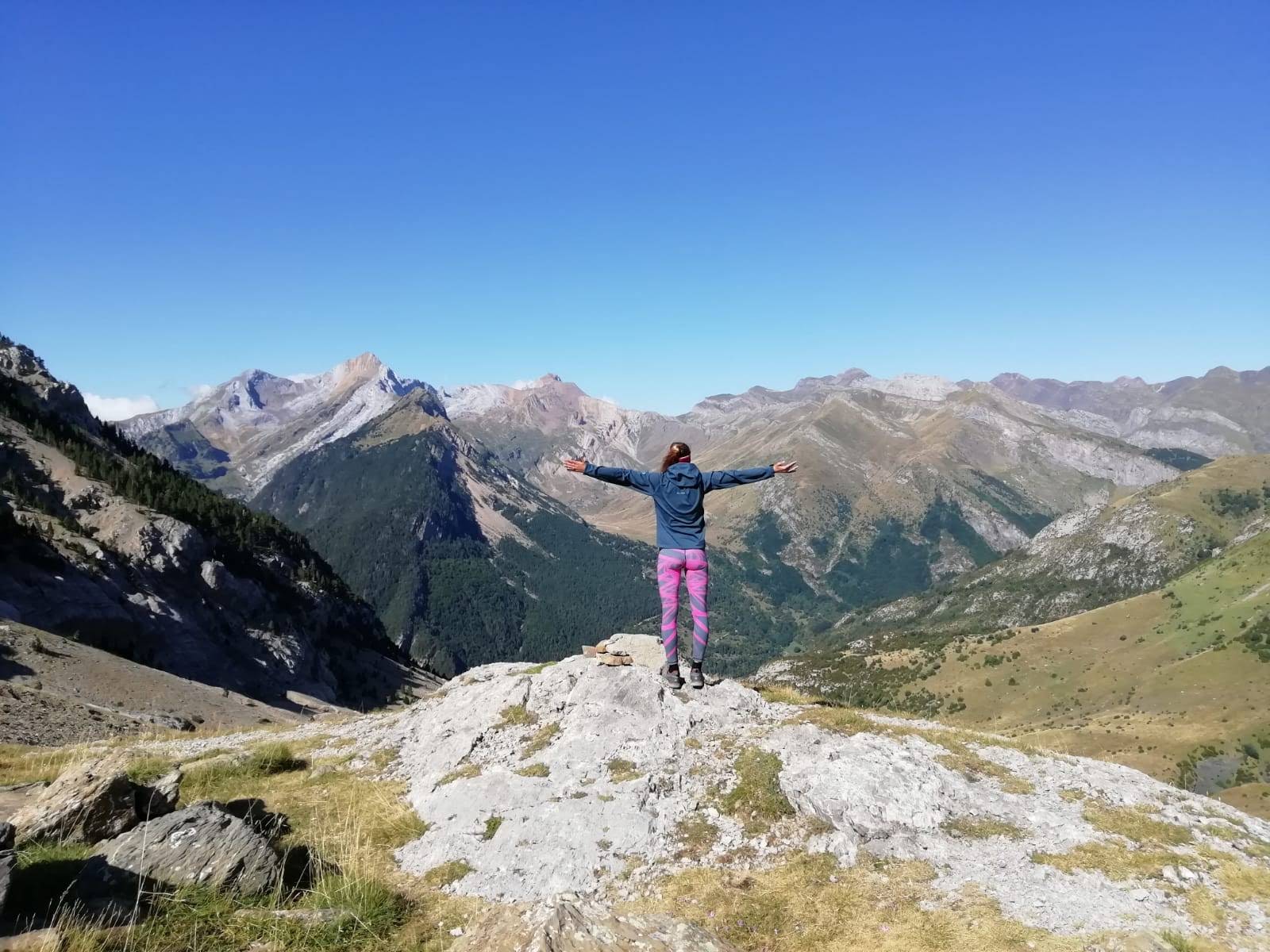 Puerto de Bujaruelo v Aragónskych Pyrenejách v Španielsku