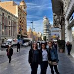 ulica Gran Vía s klientami