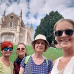 Kostol svätého Hieronyma s klientami na prehliadke